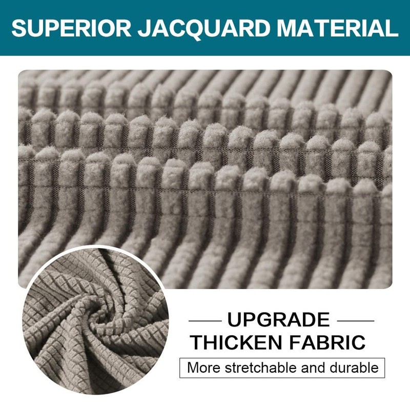 Turquoize 4 Piece Couch Covers for 3 Cushion Couch Sofa