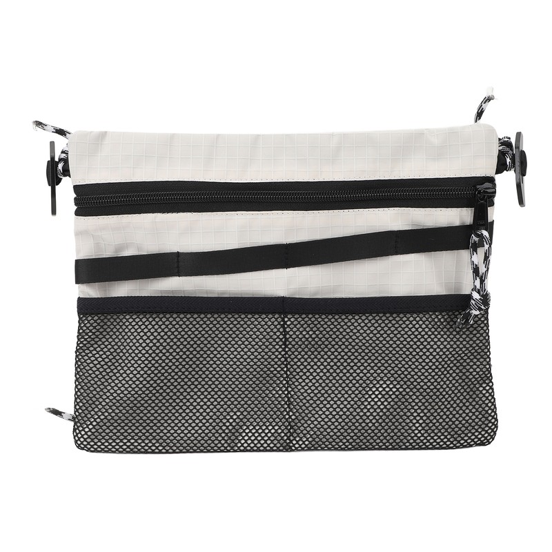 Outdoor Shoulder Bag Multifunction Multiple Department Adjustable Strap Portable Mini
