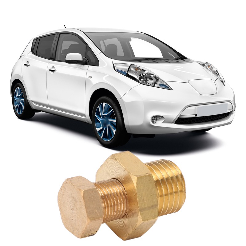 M14x1.5 to 1/8in NPT Oil Pan Plug Adapter Water Temperature