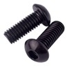 VAMUOEFL 8-32 x 1/2" Button Head Socket Cap Bolts Screws
