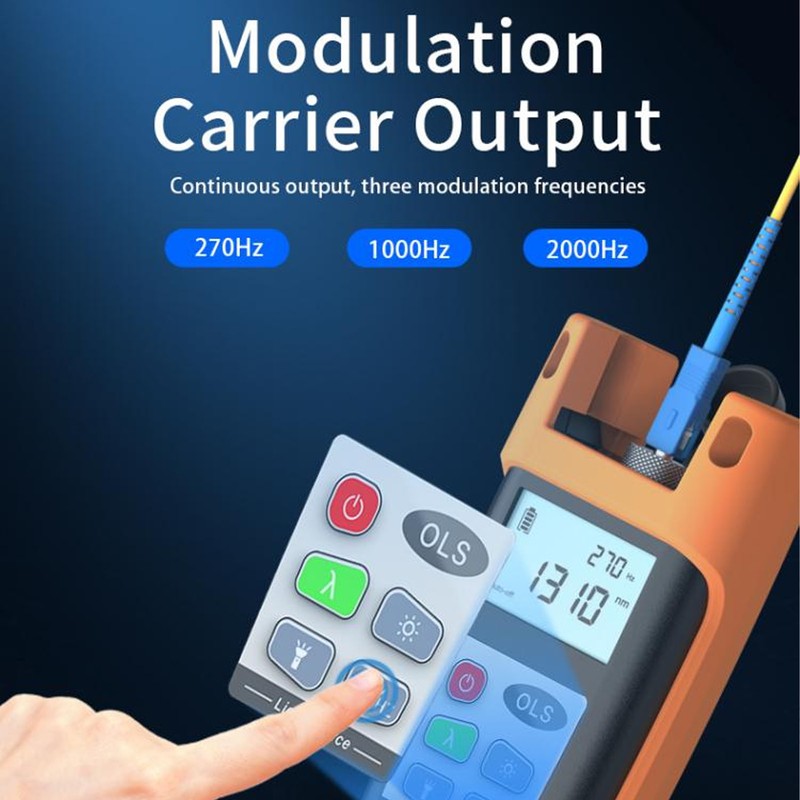 Optical Light Source 1310/1550nm Dual Wavelength Handheld Stabilized Light Source