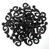 30pcs Gazebo Curtain Hooks, Plastic Shower Track Rings Multipurpose Accessories