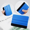 3Pcs Plastic Squeegee with Felt Edge, Decal Applicator Wallpaper Smoothing