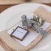 6 x 5cm Brass Double Sided Photo Frames