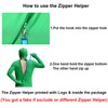 Full Bodysuit With Zipper Helper Unisex Spandex Stretch Adult Costume