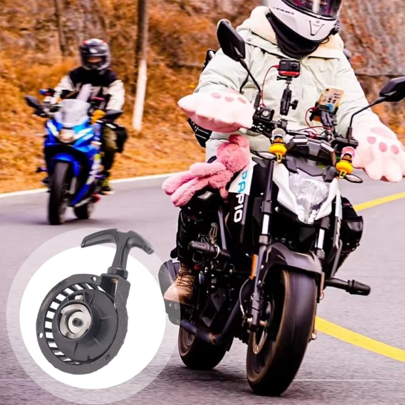 JYTDBCS Mini Moto Pull Start Pull Starter 49CC Mini Alloy