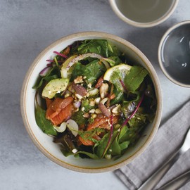 KINTO 25783 NORI Bowl, 6.5 inches (165 mm), White