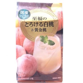 Nittoh Tea Peach Melty White Peach&Golden Peach Tea Sticks 8sticks