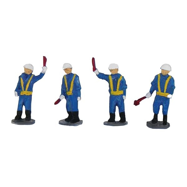 Tsugawa Yoko NF-15 N Gauge Railway Worker Retire, 4 Pieces,
