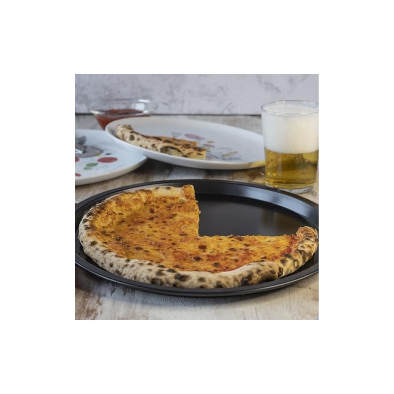 Barazzoni, Carbon Steel Non-Stick Pizza Pan - Made in Italy