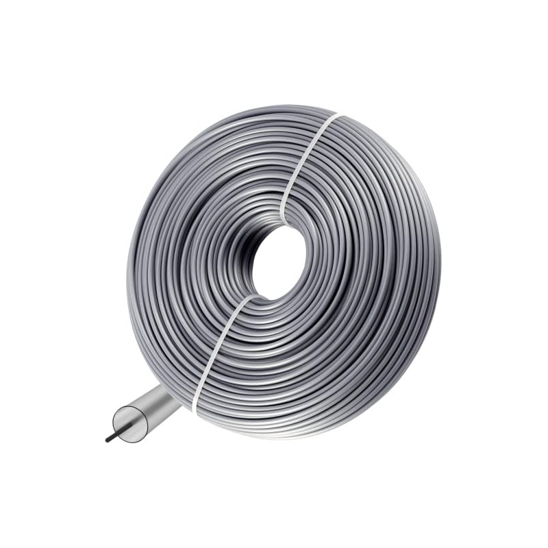 GARDENIX Mähfaden Verstärkt Trimmerfaden 2,0 mm x 50 m Rund