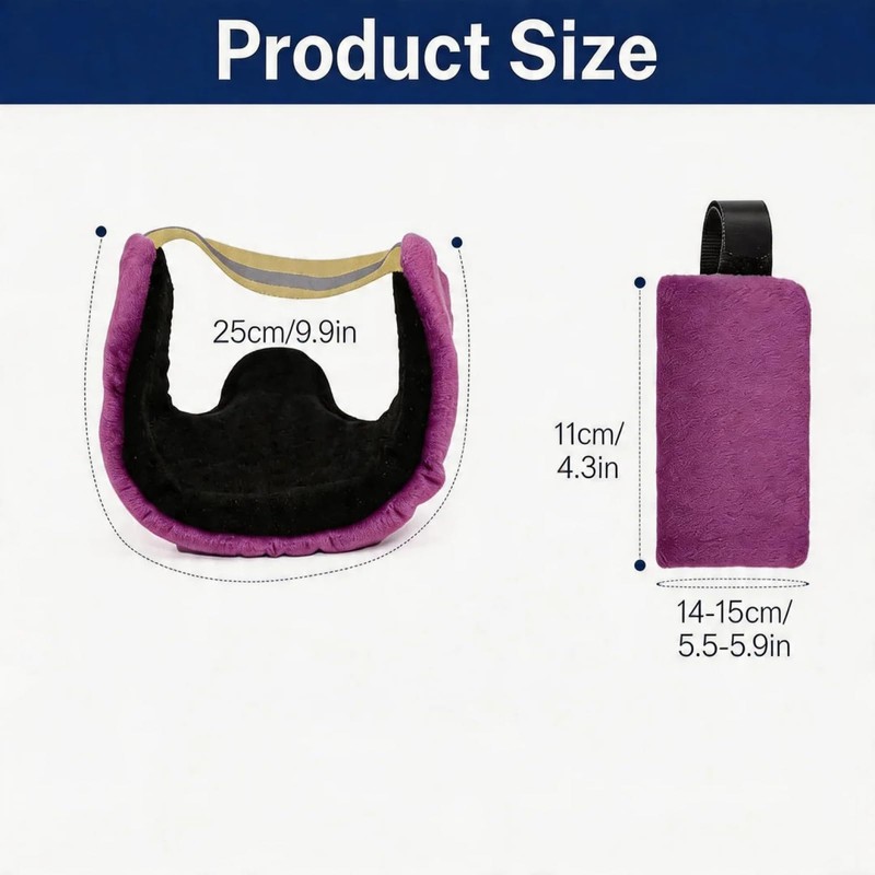 Forearm Crutches Pads-Darkpurple Forearm Crutch Pads and Hand Grip Covers