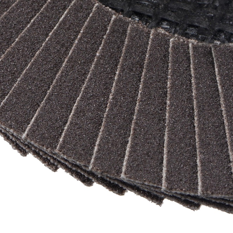 sourcing map 4 Inch Flap Disc 240 Grit Sanding Grinding