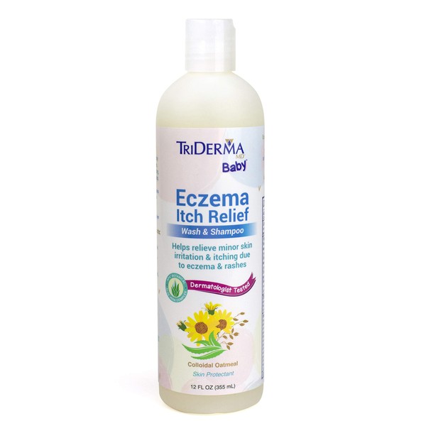 Baby Eczema Itch Relief Wash & Shampoo 12 Ounces