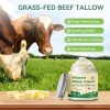 Unbranded Beef Tallow for Skin, Organic Grass Fed Whipped Beef