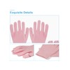 Donfri 6 Pairs Cotton Gloves Eczema Work Gloves Thin Protective
