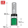Trend CraftPro Guided Profiler Router Cutter Bit, 1/2 Inch Shank,