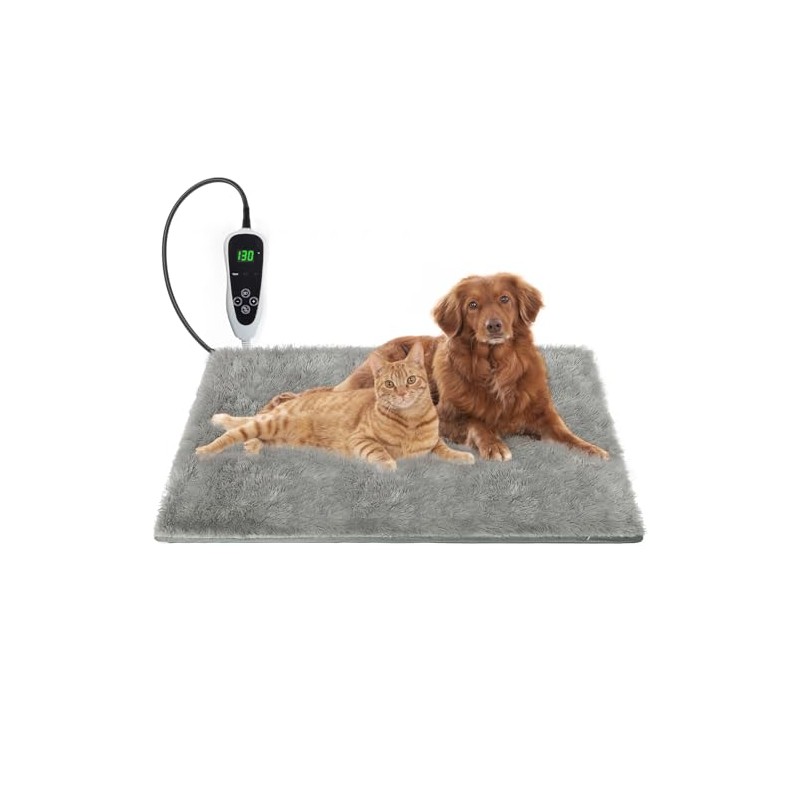 GOLOPET Dog Heating Pad, 47×30 in Waterproof Heated Dog House,