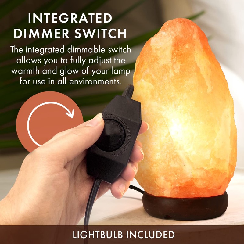 The Body Source Himalayan Salt Lamp 6-8 Inches (4-7lb) |