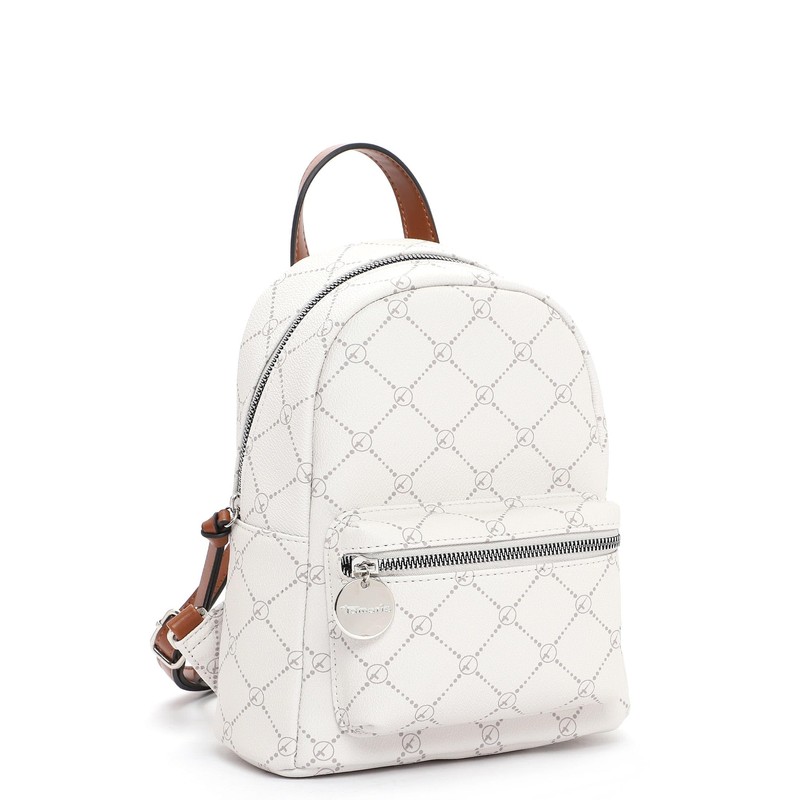 Tamaris TAS Anastasia 30110 Women's Backpack Checked, ecru, M