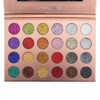 24 Color Pressed Glitter Eyeshadow Palette Metallic Highly Pigmented Shimmery