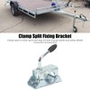 KIMISS Jack Clamp Trailer Pipe Clamp Trailer Jack Wheel Clamp
