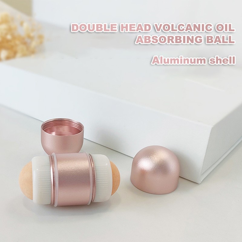 Oil Absorbing Volcanic Face Roller Portable Oil Control Face Roller