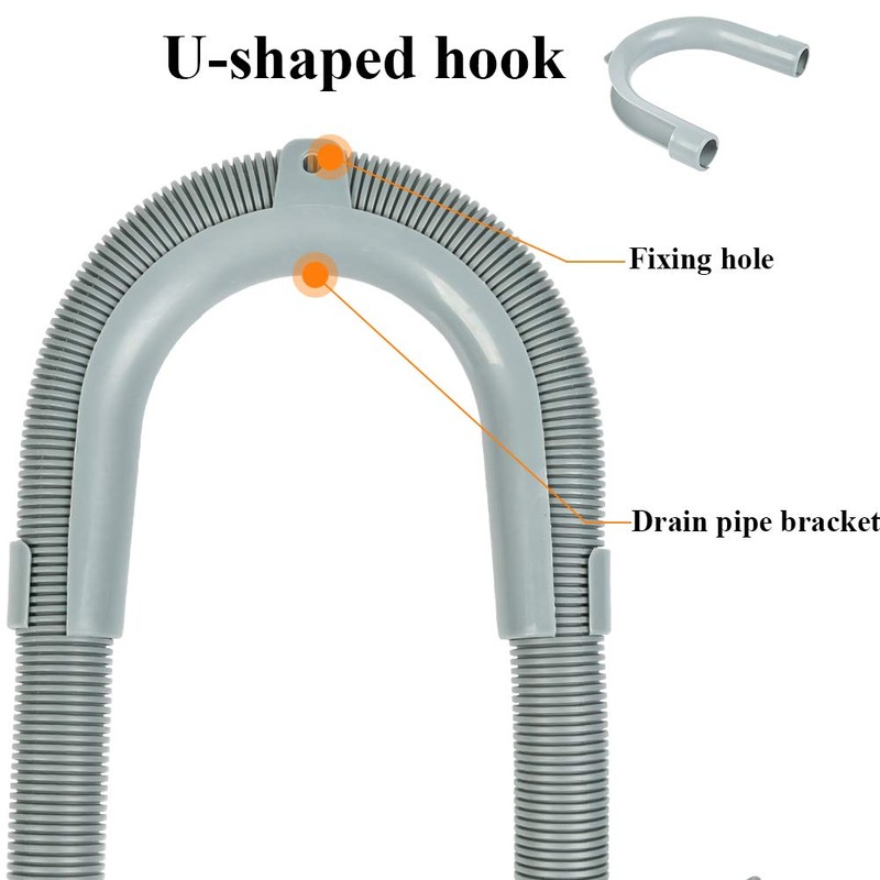 "N/A" RIVLOP Drain Hose Extension Kit with 1.5m Length Universal