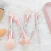 START MAKERS Brochas de Maquillaje, Set de Brochas Rosadas de