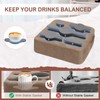 Couch Cup Holder Pillow - Sofa Cup Holder | Couch