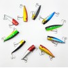 yueton Lote de 10 anzuelos flotantes de pesca Topwater de