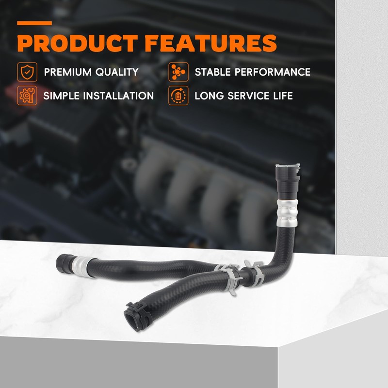 GoaMotors 20765678 Inlet Heater Hose HAVC Compatible with GMC Acadia