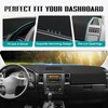 FIILINES Dash Cover for 2004-2012 Nissan Titan (Without Cutout for