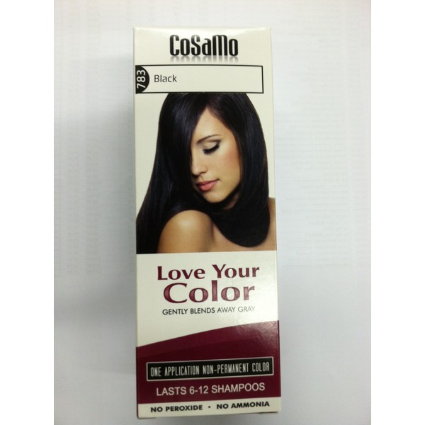 CoSaMo 783 Love Your Color Black (Pack of 3)