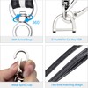 COREION Universal Leather Car Keychain,Unisex car keychain,Car key fob accessories,Carabiner