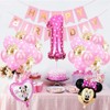 Minnie Balloons Set, BESTZY 23 PCS Minnie Theme Party Decorations