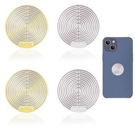 4 Stück Strahlenschutz Handy Aufkleber,Strahlenblocker Handy,Strahlenschützer Handy,Emf Sticker,Anti-Strahlenschutz Telefonaufkleber,EMF-Schutz Handy-Aufkleber Blocker Für Alle Elektronik Geräte