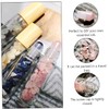 Mikinona 10ml Pink Crystal Stone Roller Bottle Set Roll-on Cosmetic