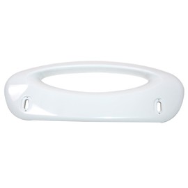 Zanussi Refrigeration White Door Handle. Genuine part number 2062728015