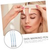Mikinona Microblading Marking Pen 3pcs Eyebrow Position Marker Waterproof Fine