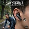 Wireless Earbuds with Deep Bass, Stereo Sound, and Noise-Canceling Design