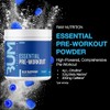 Raw cbum essential pre workout pre entrenamiento 30 servicios sabor