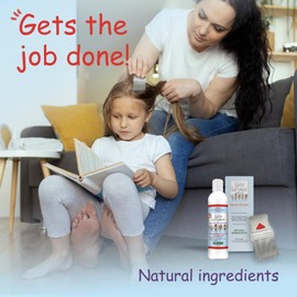 Lice Lifters Lice and Nit Kit, Contains Lice Lifters Solution 8oz & Lice Lifters Removal Comb - Pack of 3