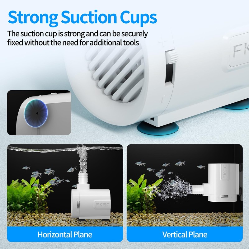50 GPH Submersible Water Pump - Fountain Pump for Aquarium