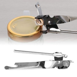 IKAAR Can Opener Stainless Steel Can Openers Manual Jar Tin Bottle Opener with Ergonomic Designed Handle