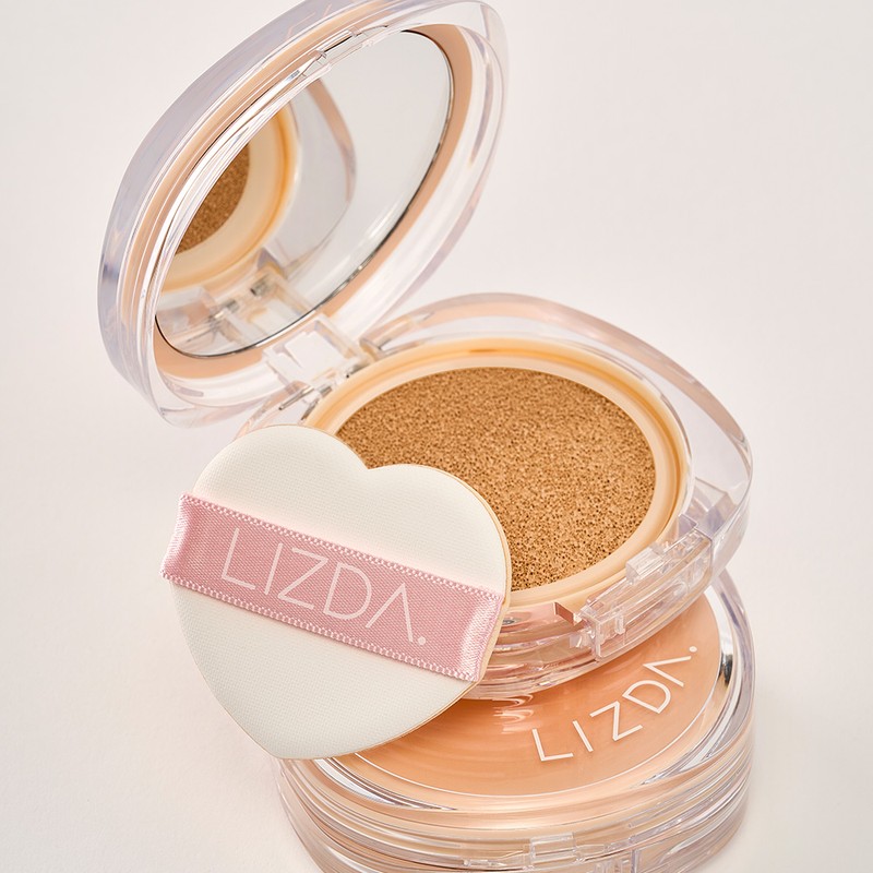 Lizda Glow Fit Bear Cushion SPF 50+ PA++++ 13gx2 (refill