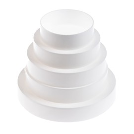 Universal Reducer for Ventilation Systems Diameter 80-150 mm Reducing Connector Reduction Pipe Diameter 80 100 120 125 150 mm - Transition Ventilation Round Pipe Ventilation Duct