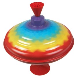 Tobar Rainbow Humming Top Traditional Spinning Toy