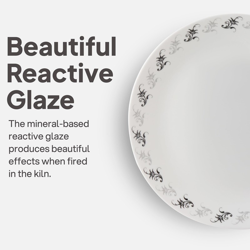 Cello Regal Collection 18 pc Dinnerware Set, Service for 6,