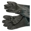 Jewboer 23.6" Rubber Sandblast Cabinet Gloves,Sandblasting Sand Blaster Gloves for